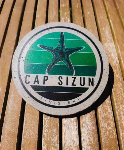dessous de bouteille étoile de mer Cap Sizun
