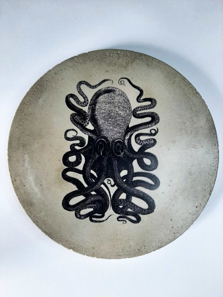 Sous-plat poulpe
